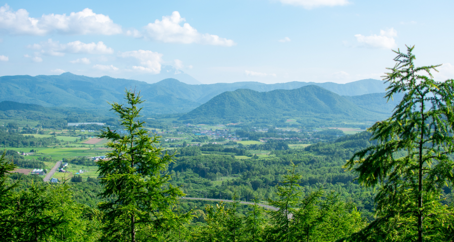 Akaigawa's Landscape